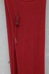 BORIS BIDJAN SABERI 交叉设计纯棉背心裙 WDRESS1 F0401T